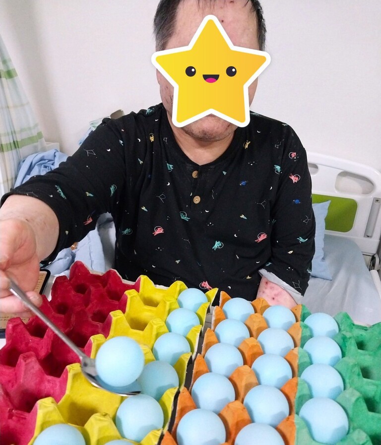 신체활동 <탁구공 옮기기>