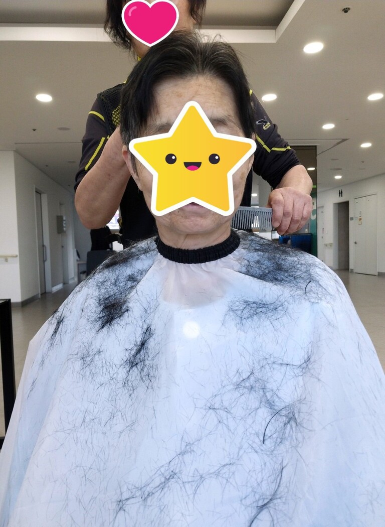 안산중앙요양병원 <1월 미용봉사>