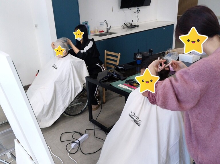 안산중앙요양병원 <12월 미용봉사-2>