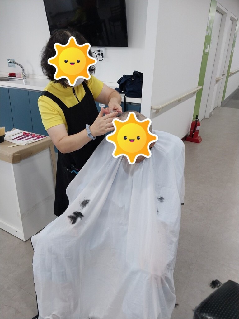 안산중앙요양병원 <9월 미용봉사>