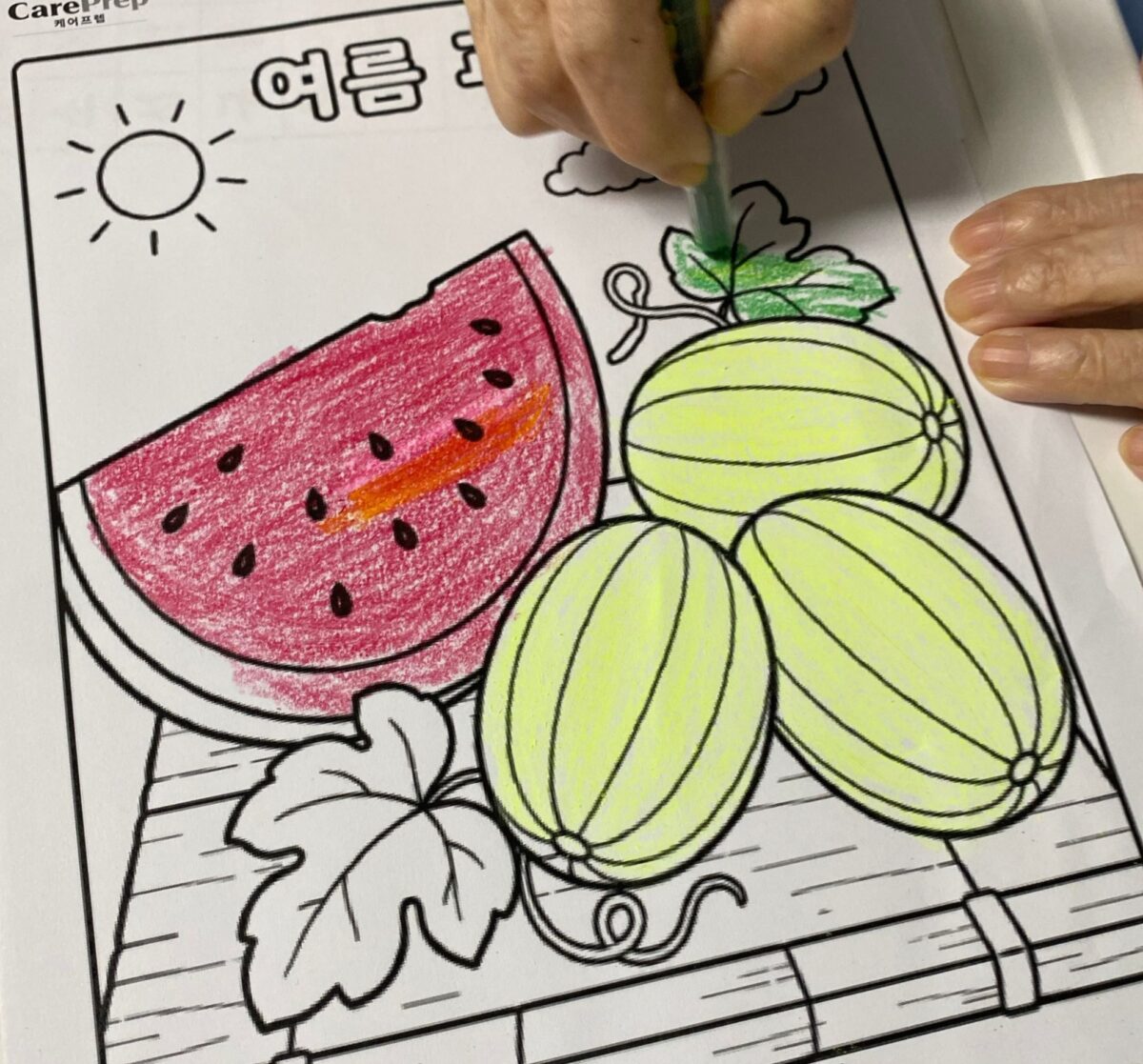 여름 그림 단어 매칭